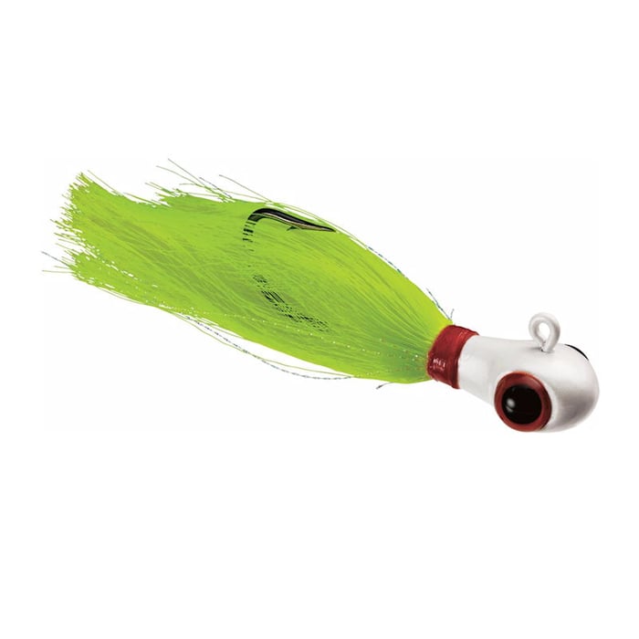 Sea Striker Bugeye Jig 4 Oz Qty 1 - JigsSea StrikerChartreuse White Headeoy3blowout096337660383FishAndSave