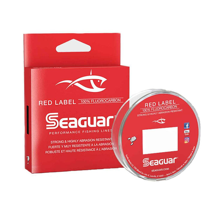 Seaguar Red Label 100% Fluorocarbon Main Line - FishAndSave