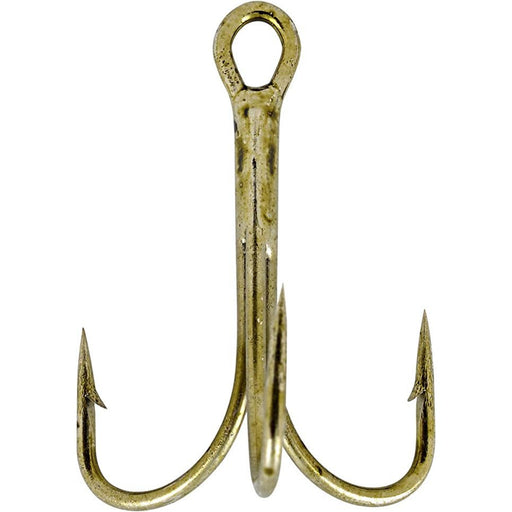 brozne fish hooks South Bend Bronze Treble Hook, Size: 14