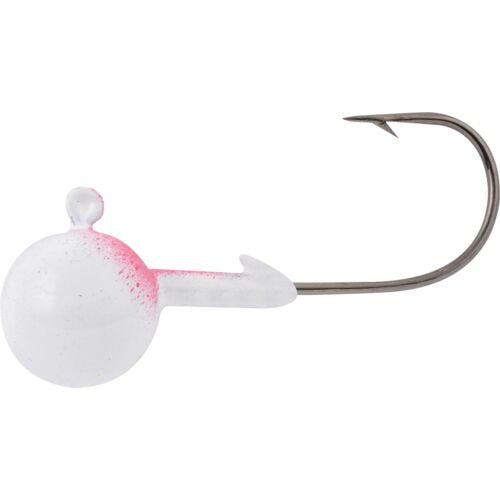 South Bend Non Lead Round Jigs 1/2 Oz White Qty 4 - FishAndSave