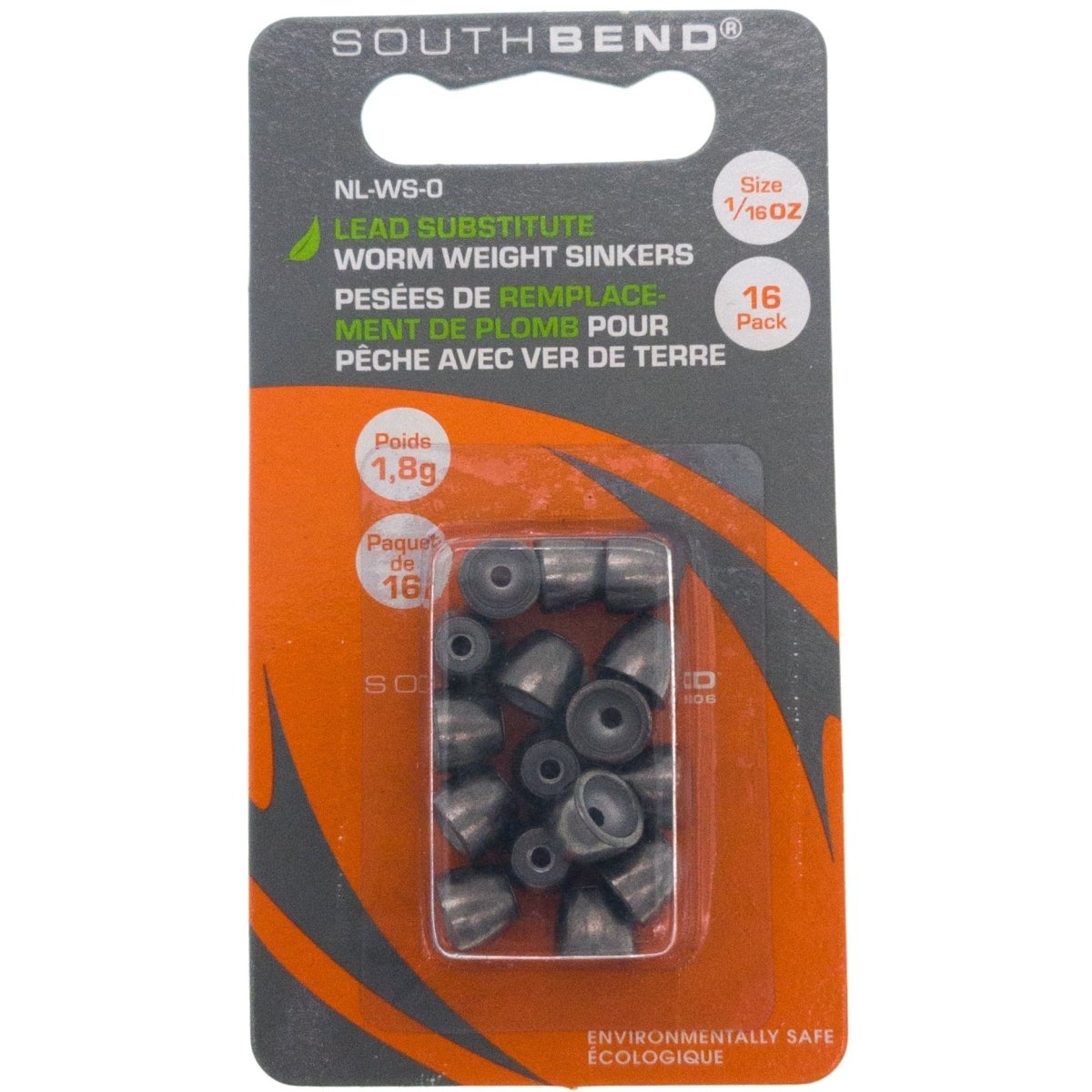 South Bend Nonlead Worm Weights FishAndSave