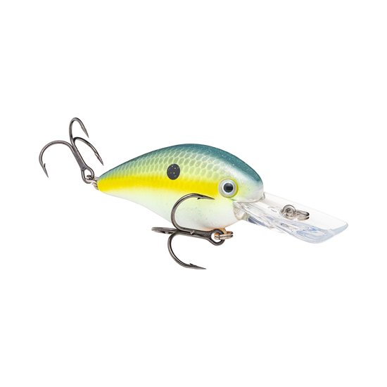 KVD Deep Diver Squarebill 1.5 / Black Back Chartreuse