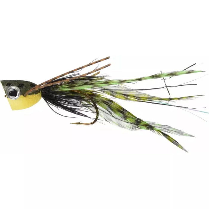Superfly FLY6507-08P-US Poppin Frog Olive #08 Qty 1 - FishAndSave