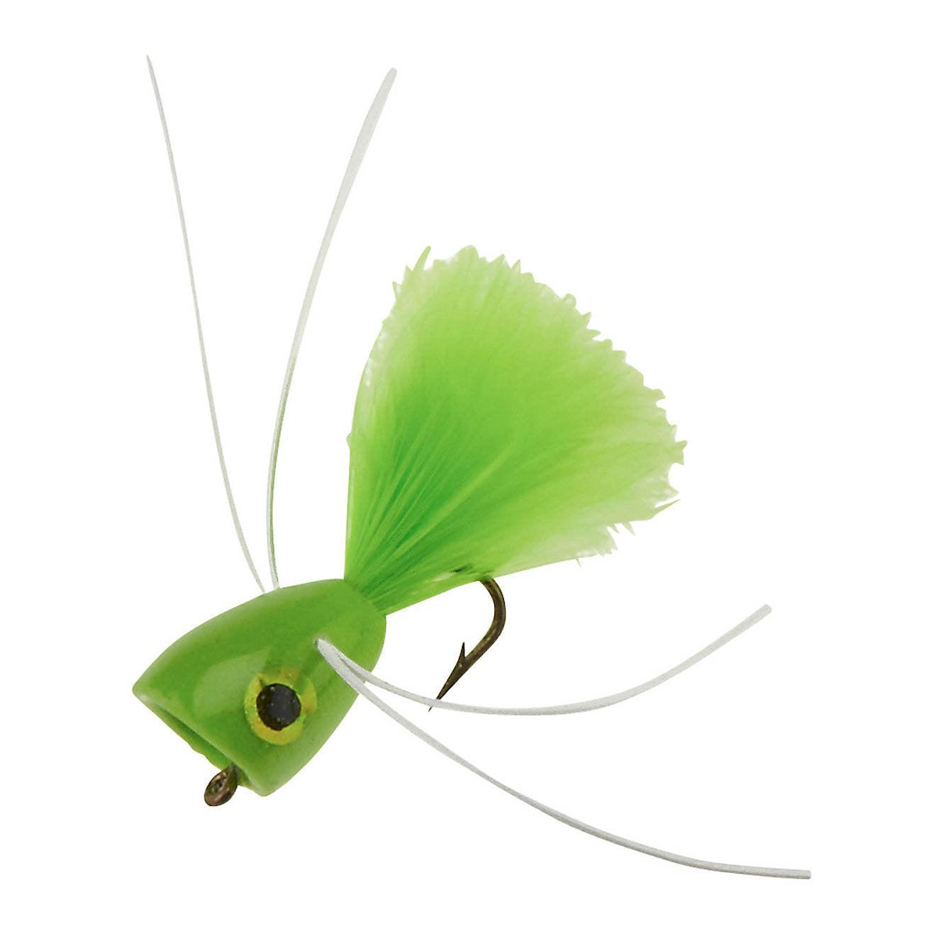 Superfly Panfish Popper Chartreuse #6 QTY 2