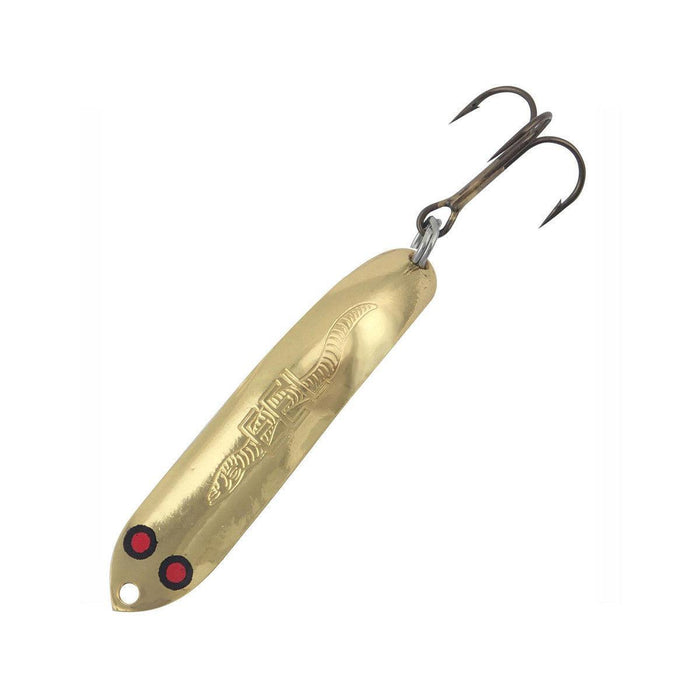 Thomas Eel Wiggler Spoon, 1" 1/8 oz, Gold - FishAndSave