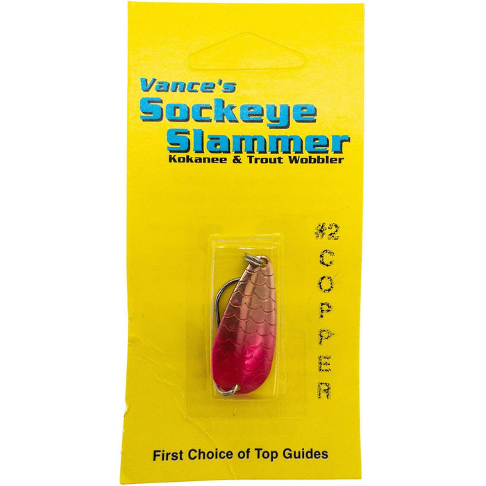Vance's Sockeye Slammer Sniper Spoon Kokanee & Trout Wobbler #2 1-3/16" - FishAndSave