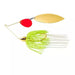 War Eagle Tandem Colorado Willow Spinnerbait 3/8 oz White/Chartreuse - FishAndSave