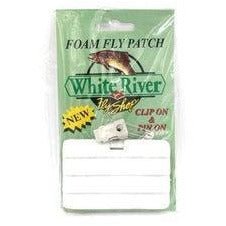 White River Foam Fly Patch 2" x 3.5" White - FishAndSave