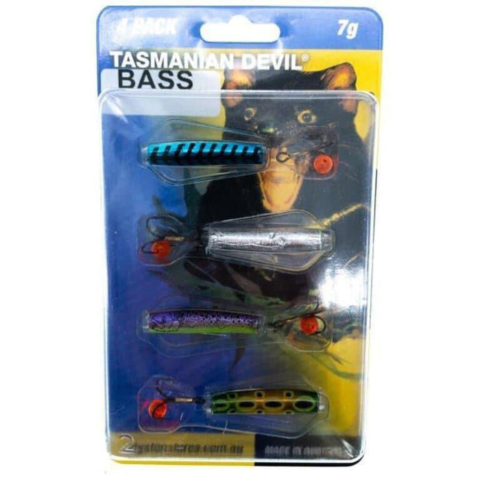 Wigston Lures Tasmanian Devil Bass 7g Qty 4 - FishAndSave