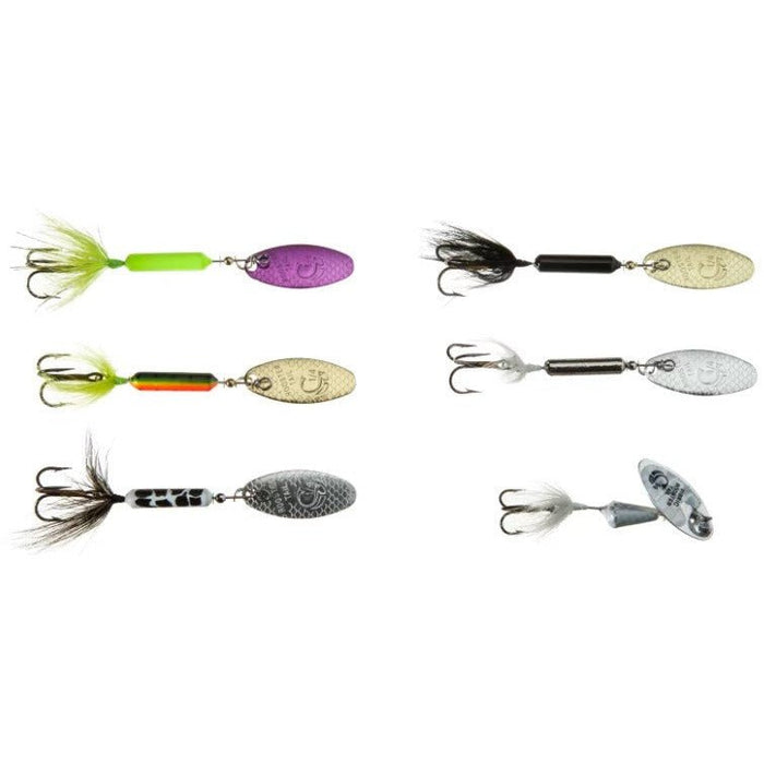bass rooster tail lure Wordens Rooster Tail Big Bass Pack 6 Pack w Plano Box 1/4 oz
