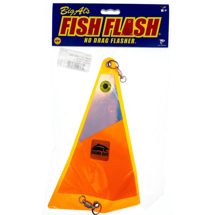 Yakima Bait Fish Flash Medium In-Line Flasher 8" Cream Sickle - FishAndSave