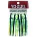 Yo-Zuri #2 Octopus Skirt 2-1/8" Black Blue Green Sparkle Qty 5 - FishAndSave
