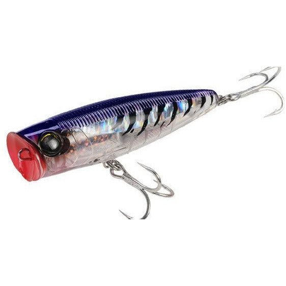 Yo - Zuri 3D Popper R1167 Floating 3 - 1/2" 7/8oz - CrankbaitYo - ZuriPURPLE MACKERELBass756791495418FishAndSave