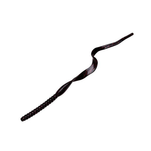 YUM RIBBONTAIL 7.5" Qty 12 - PlasticsYUMBlack NeonBass719339089883FishAndSave