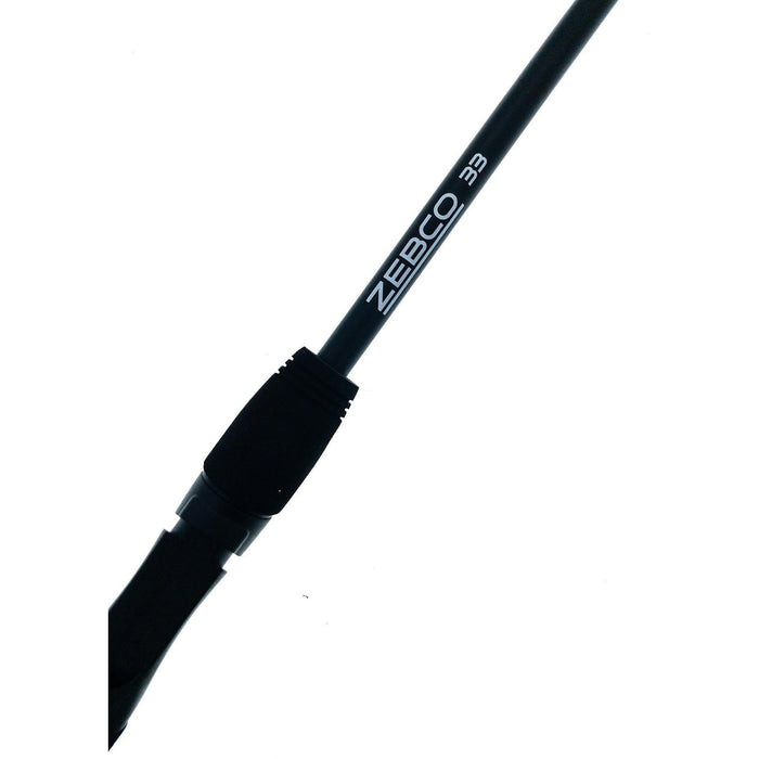 ZEBCO 33 CASTING ROD 6' 2pc Medium Action 6ft Black Matte - FishAndSave