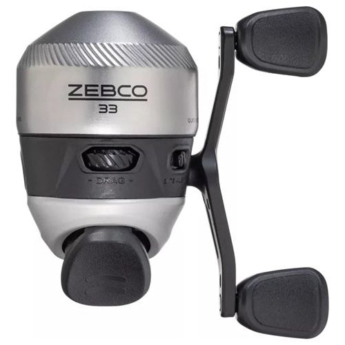 Zebco New Style 33 Micro Push Button Reel 4.1:1 Gear Ratio