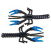 Zoom Lil Critter Craw 3" Qty 12 - PlasticsZoomBlack/Blue ClawBass751981150245FishAndSave